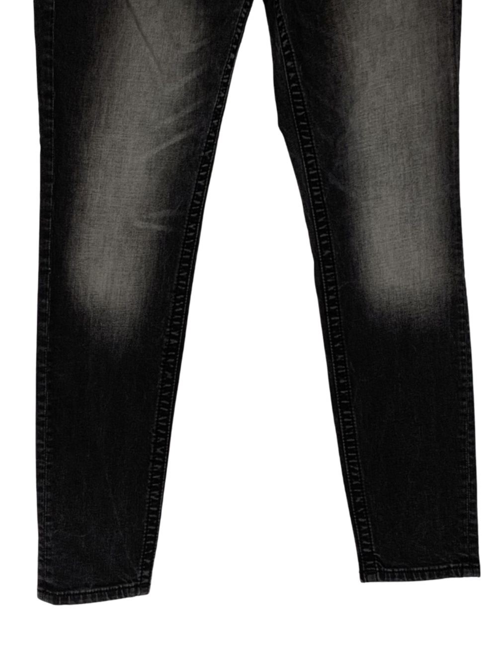Miss Me Skinny Jeans Washed Black Grey Women's 32 Y2K Indie Sleeze - Picture 6 of 10